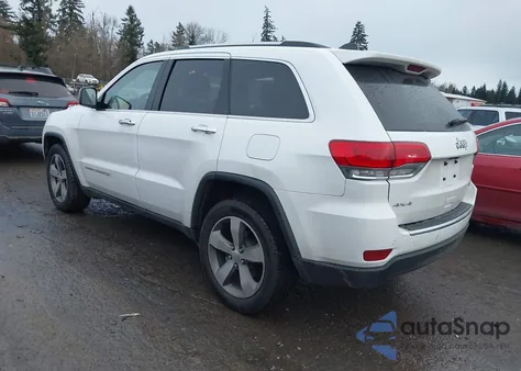 2016 Jeep Grand Cherokee Limited z USA, uszkodzony, nr VIN 1C4RJFBG4GC318066